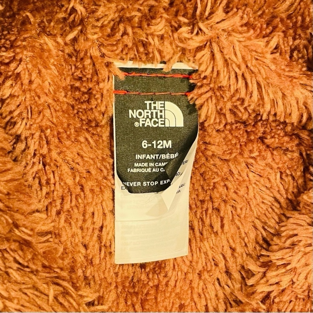 The North Face Hooded Jacket Boys 6-12M Reversible Mount Chimborazo Bear Camo - Picture 5 of 7